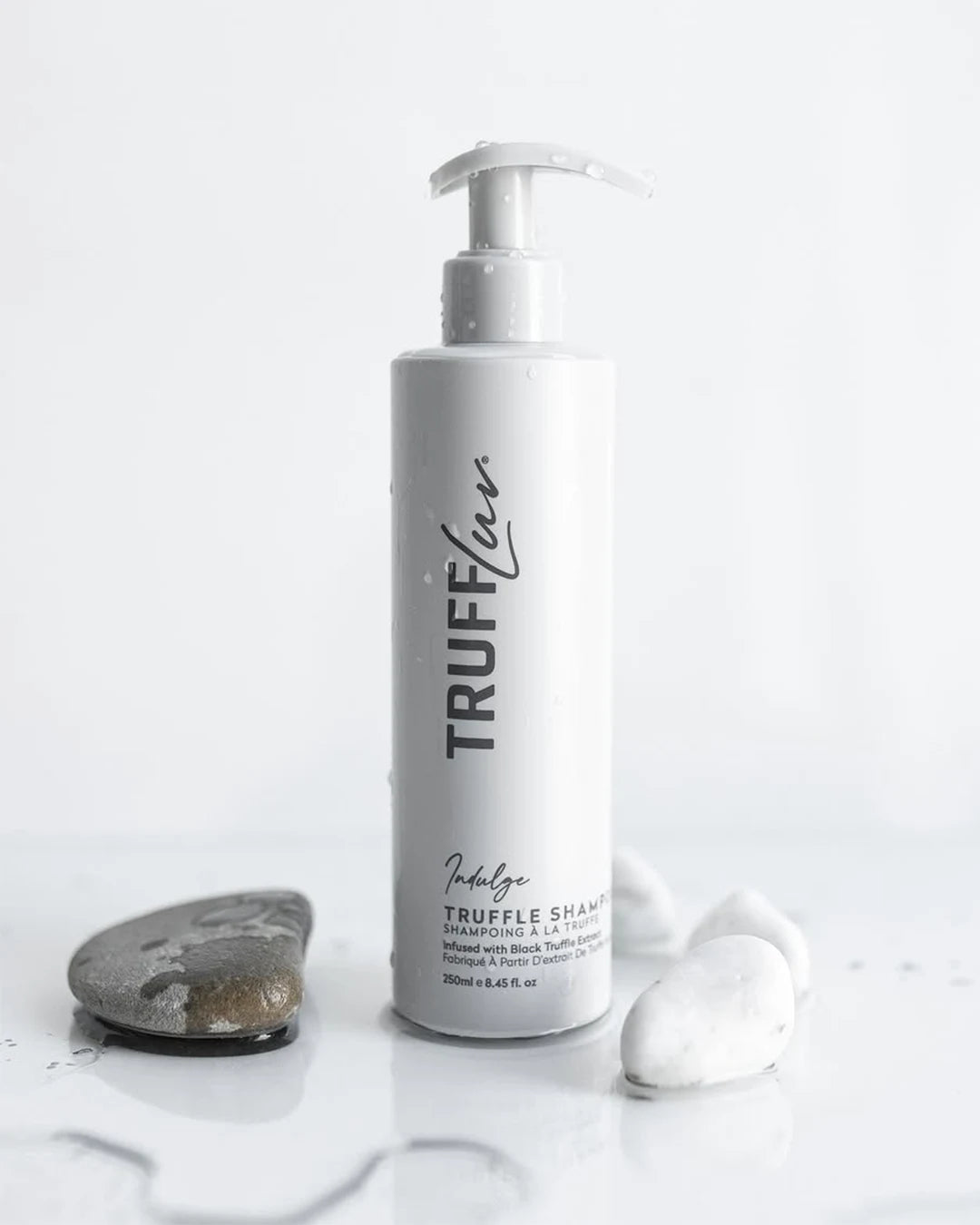 TruffLuv Truffle Shampoo bottle with black truffle extract